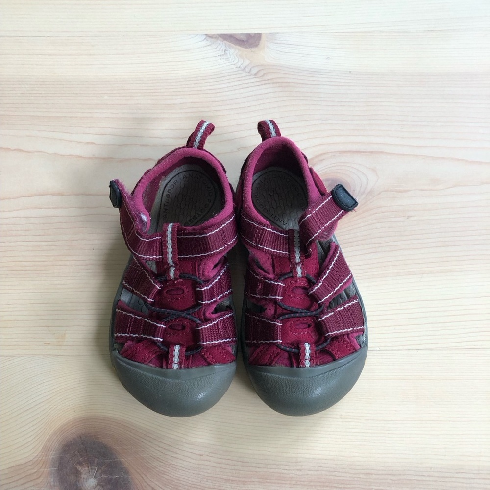 Keen Kids Burgundy Sandals